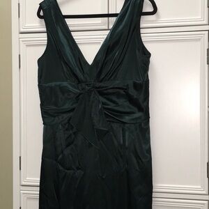 Jessica Howard Dark Green Backless Dress